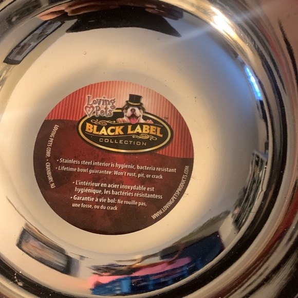 Loving Pet Black Label Dog Bowl Set - Picture 4 of 8